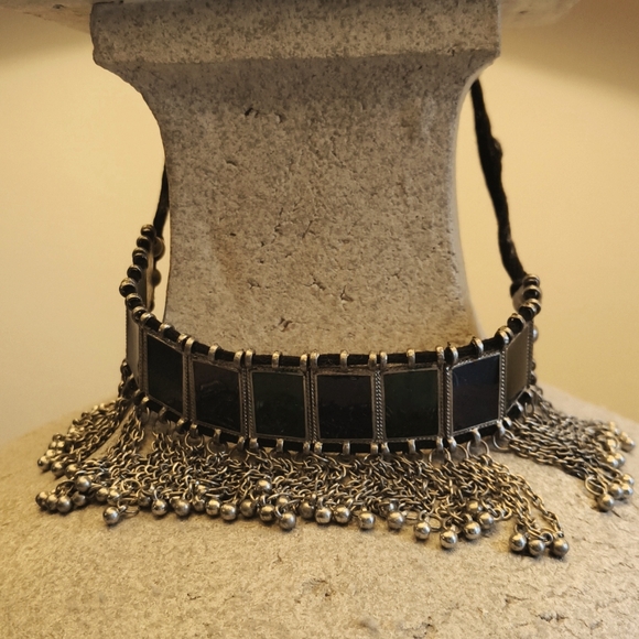 Metal Choker with all shades of blue 💙 - Picture 1 of 8